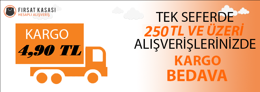 199 TL KARGO ÜCRETSİZ